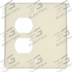 LEGRAND Cover Plate: 4000, 7/16 in Ht, 7/8 in Raceway Wd, Steel, Ivory (MPN V4047BX). Key specifications — attr1038: LEGRAND; attr1057: Steel; attr1135: Duplex 2-Gang Box Cover; attr1039: 4000; attr1046: 15A and 20A Duplex Receptacles; attr1044: Ivory; attr1136: Device Box Plates & Covers.