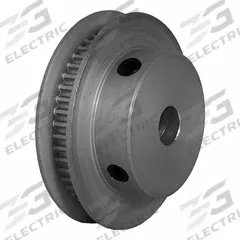 DAYTON Timing Pulley: Modified Curvilinear, Fixed, For GT Timing Belt Section, For 3 mm Belt Wd (MPN 48-2P03M6FA6). Key specifications — attr1328801: DAYTON; attr1328807: Clear Anodized; attr1328808: Powerhouse®.