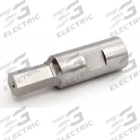 HASSAY SAVAGE CO. Rotary Broach: Hex, 14.00 mm Hex Size, 5/8 in Max. Lg Of Cut, 1/2 in Shank Dia. (MPN 66314). Key specifications — Shank Dia.: 1/2 in; Material - Machining: High Speed Steel; Brand: HASSAY SAVAGE CO..