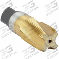 WIDIA GTD Spiral Flute Tap: 3/4"-14 NPT, 4 Flute, Taper Chamfer, TiN Coated Cobalt (MPN VTSFT8007)