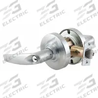 SCHLAGE Door Lockset: Storeroom Lever Locksets, Chrome, ADA Compliant (MPN ND80PD ATH 626 C123). Key specifications — Ligature Resistance: Not Ligature-Resistant; Brand: SCHLAGE; Lockset Function ANSI Code: F86; Visual Indicator Message: No Message; Lockset Style: ND Athens; ADA Compliant: Yes; Finish: Satin Chromium-Plated : Cast Zinc.