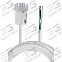 LITHONIA LIGHTING Power Cord: 72 in Lg, 2 in Wd, 4 in Ht, For IBZ Series (MPN CS93WIMP). Key specifications — Includes: Cord; Accessory Type: Modular Wiring; For Use With: IBZ Series; Brand: LITHONIA LIGHTING.