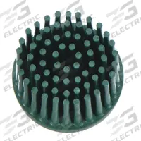 SCOTCH-BRITE Bristle Disc: 1 in Brush Dia, TR, Ceramic, P50 Grit (MPN 7000000740). Key specifications — Brand: SCOTCH-BRITE.