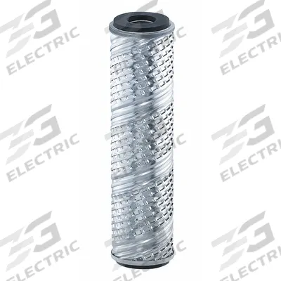 Parker Water Filter Cartridge: 1 micron, Pleated, 7 gpm, ETP Steel - Pleated Water Filter Cartridges