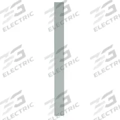 ASI GLOBAL Partition Column: Steel, Powder-Coated, Gray, 82 in Ht, 24 in Wd, 1 1/4 in Thick (MPN 40-M1372403-25). Key specifications — Inner Core Type: Cellular Honeycomb; Brand: ASI GLOBAL PARTITIONS; Color: Gray; Finish/Texture: Powder-Coated.