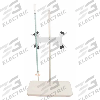 OHAUS Clamp: Clamp Buret Holder Kit, Stainless Steel, 7 in Overall Lg - Lab Clamps