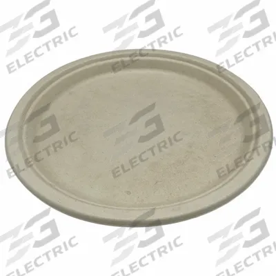 APPROVED VENDOR Disposable Fiber Plate: Ivory, Heavy-Wt, 10 in Disposable Plate Size - Fiber Plates