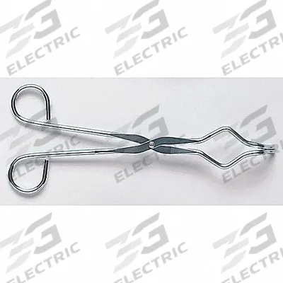 APPROVED VENDOR Crucible Tongs: 9 in Overall Lg, Steel, C1006/1008, Zinc Plated, 3/16 in Wire Size - Tongs for Crucibles