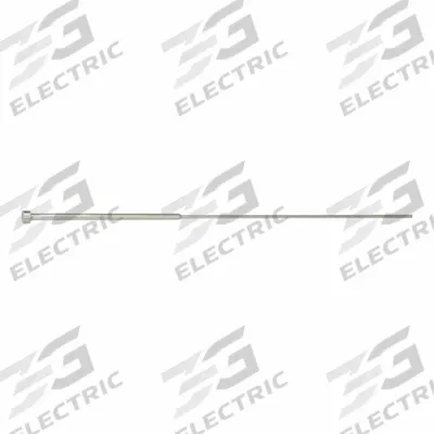 PCS Step Ejector Pin: Step Pin, Nitrided, Steel, 1 mm Nom. Dia., 150 mm Overall Lg - General Purpose Stepped Ejector Pins