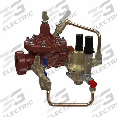 Watts Pressure Reducing Control Valve: 2 in Nominal Pipe Size, NPT - Automatic Control Pressure Regulators