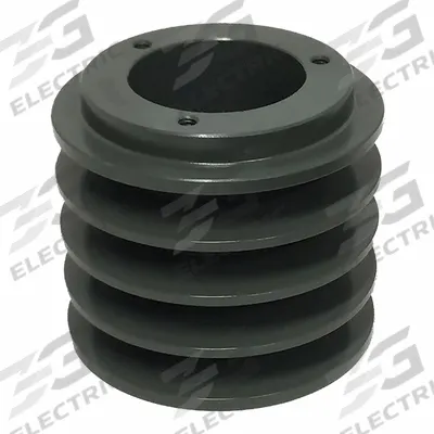 APPROVED VENDOR V-Belt Sheave: 4B50SD, 4 Groove, 5.35 in OD, Bushed Bore - Bushed-Bore Cast-Iron V-Belt Pulleys