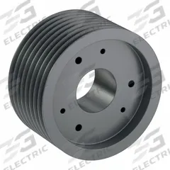 APPROVED VENDOR V-Belt Pulley: 5V1090, 8 Groove, 10.9 in OD, Bushed Bore, F, For 5V/5VX Belt Section (MPN 85V1090F). Key specifications — Pulley Industry Number: 5V1090; Pitch Diameter: 10.9 in (5V); For Belt Section (broad, with similar types): 5V or 5VX.