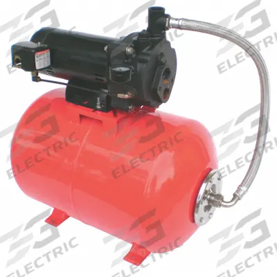 Dayton Convertible Jet Pump System: Single Phase, 115/230V AC, 1 hp - Convertible Well Jet Pump Systems