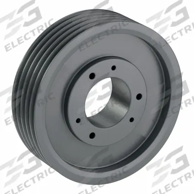 APPROVED VENDOR V-Belt Pulley: 3V800, 5 Groove, 8 in OD, Bushed Bore, SK - Bushed-Bore Cast-Iron Wedge V-Belt Pulleys