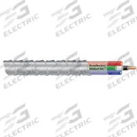SOUTHWIRE Metallic Clad Building Cable: 12 AWG, 3 Conductors, Copper, 1,000 ft, Aluminum, Std, THHN (MPN 13791302). Key specifications — Brand: SOUTHWIRE.