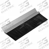 AMERICAN GARAGE DOOR SUPPLY Brush Seal: 45° Angle, Nylon, 1 1/2 in Brush Lg, 7/8 in Holder Lg (MPN BN47815-94). Key specifications — Brush Material: Nylon; Includes: Galvanized Self-Drilling Mounting Screws; Width Type: Single; Brand: AMERICAN GARAGE DOOR SUPPLY.