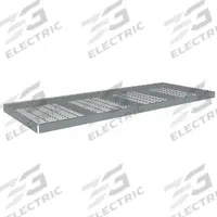 TENNSCO Shelf: 96 in x 36 in, 1,250 lb Load Capacity, Steel, 5 ga Decking, Gray, Shelf (MPN ZLES-9636W). Key specifications — Decking Material: Steel; Includes: (4) Angle Beams; Decking Finish: Zinc Plated; Shelf Configuration: Single Straight; Color: Gray; Frame Material: Steel; Brand: TENNSCO; Frame Finish: Zinc Plated.