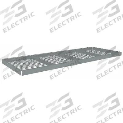 TENNSCO Shelf: 96 in x 36 in, 1,250 lb Load Capacity, Steel, 5 ga Decking, Gray - Wire Decking Shelf Kits for Boltless Shelving