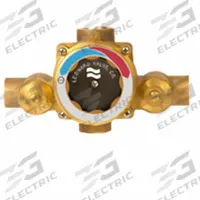 LEONARD VALVE Thermostatic Mixing Valve: 3/4 in Inlet Connection Size, 3/4 in Outlet Connection Size (MPN TM-26-LF-NI). Key specifications — attr1037830: Check-stops; attr1037827: LEONARD VALVE.