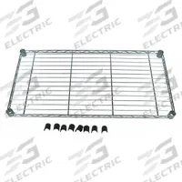 APPROVED VENDOR Shelving: For 3TPA7/3TPC2, For 3TPA7/3TPC2, 175 lb Cap, Zinc Plated, Gray, Steel (MPN MHL1836ZG). Key specifications — Material: Steel; Color: Gray; Finish: Zinc Plated; For Use With Mfr. Model Number: 3TPA7; Manufacturer Part Number: MHL1836ZG; Brand: APPROVED VENDOR; For Use With Grainger Item Number: 3TPC2; Accessory Type: Shelf.