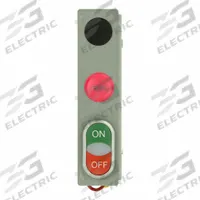 EATON Push Button Kit: NEMA Motor Size 0/00/1/1-3/4/2, Start/Stop, Push Button, Red (MPN C600M201C). Key specifications — Brand: EATON; Compatible with Series: Freedom; Includes: Bracket.