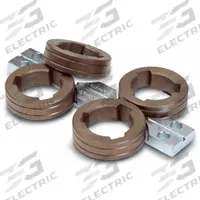 LINCOLN ELECTRIC Drive Roll Kit: 4-Roll, 0.052 in, V-Groove, 0.052 in (MPN KP1505-052S). Key specifications — For Wire Feeder Series: AutoDrive 4R100; For Wire Type: Solid; Brand: LINCOLN ELECTRIC; Manufacturer Part Number: KP1505-052S.