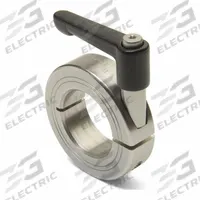 RULAND MANUFACTURING Quick Clamping Shaft Collar: 48 mm Bore Dia, Round, 303, Stainless Steel, Black (MPN LV-MCL-48-SS). Key specifications — attr921855: Black; attr921844: Bright; attr921839: RULAND MANUFACTURING.