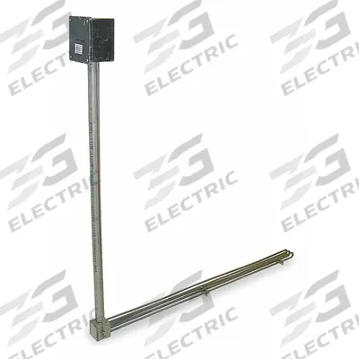 VULCAN Over The Side Immersion Heater: 1 Phase, 240V AC, 6,000 W Watt, 20 W/sq in - Suspended Immersion Heaters