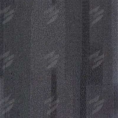 APPROVED VENDOR Carpet Tile: Charcoal, Multi-Level Loop, 53.82 sq ft Coverage Area
