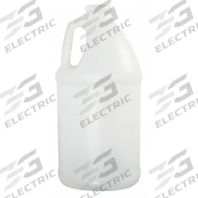 APPROVED VENDOR Jug: 3.84 L Capacity - mL, 38-400 mm Screw Closure Size, Screw On Cap - Round Jugs