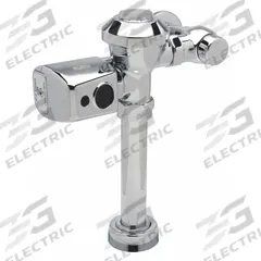 ZURN Automatic Flush Valve: AquaSense®, 1.6 gpf Gallons per Flush, Battery, 11 1/2 in Rough-In, Top (MPN ZER6000PL-WS1-CPM). Key specifications — Spud Location: Top; Brand: ZURN.