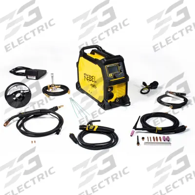 ESAB Multiprocess Welder: Rebel EMP 205ic, DC - ESAB Rebel