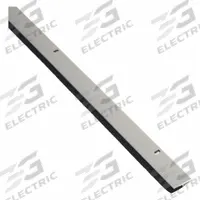 NATIONAL GUARD Door Weatherstripping: Flat Insert, 7 ft Lg, 1 in Wd, 1 1/16 in Ht (MPN 134NA-84). Key specifications — Insert Material: Neoprene; Flange Material: Aluminum; Brand: NATIONAL GUARD.