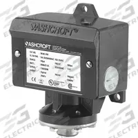 ASHCROFT Pressure Switch: 1.5 psi – 15 psi, B Series, 4 Pressure Connection Ports, 1/4" FNPT (MPN B424VXCYLM15). Key specifications — attr664141: ASHCROFT; attr1023632: 1/4" FNPT.