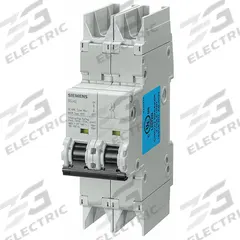 SIEMENS IEC Miniature Circuit Breaker: 10 A Amps, 125V DC, 10kA at 277/480V AC, Screw Clamp, 5SJ4 (MPN 5SJ42107HG42). Key specifications — DC Voltage Rating: 125V DC; Brand: SIEMENS; Max. AIR Rating: 10kA at 277/480V AC; Terminal Connection: Screw Clamp; AC Voltage Rating: 277/480V AC.
