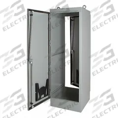 HOFFMAN Enclosure: Steel, 60 in x 48 in x 18 in, NEMA 12, Solid Cover, Hinged (MPN A604818FSDG). Key specifications — Brand: HOFFMAN; Closure Method: Keyed Handle; Knockouts: Not Included.