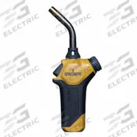 BERNZOMATIC Hand Torch: Swirl Flame, Trigger-Start, Curved (MPN TS3700T). Key specifications — Brand: BERNZOMATIC; Manufacturer Part Number: TS3700T; Compatible Fuel Type: Propane; Flame Adjustment: Adjustable Flame; Tip Type: Curved.