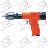 CLECO Air-Powered Drill: 3/8 in Chuck, Heavy Duty, 2,400 RPM, 0.7 hp, Keyed (MPN 135DPV-14B-51). Key specifications — attr1320790: CLECO.