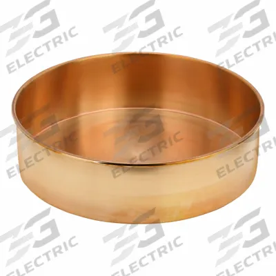 ADVANTECH Sieve Pan: 3 1/2 in Overall Dp, 12 in Overall Dia - Sieve Pans