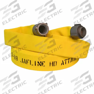 JAFLINE HD Fire Hose: Double Jacket, 1 3/4 in Hose Inside Dia, 25 ft Hose Lg - Attack Fire Hoses