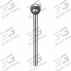 KEN FORGING Rod End Blank: Stainless Steel, Plain, 5/16 in Shank Dia, 3 1/2 in Hole Center-to-End Lg (MPN 2A-316SS). Key specifications — attr952243: KEN FORGING.