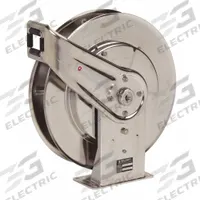 Air Hose Reel: 50 ft (1/2 in I.D.), 500 psi Max Op Pressure, Stainless Steel, Silver (MPN 7800 OLS-S). Key specifications — Reel Color: Silver; Hose Capacity: 50 ft (1/2 in I.D.); Swivel Material: Stainless Steel; Brand: REELCRAFT.