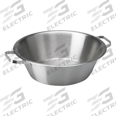 VOLLRATH Steam Table Pan: Round, 12 qt Capacity, NSF Certified - Steam Table Pans