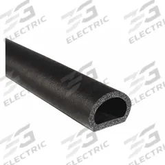 TRIM LOK INC Seal: D-Shaped, Self-Adhesive Mounting, Std, EPDM, 125 ft Overall Lg, 1 in Overall Wd (MPN X1678HT-125). Key specifications — Color: Black; Mounting Style: Self-Adhesive; Seal Shape: D-Shaped; Brand: TRIM LOK INC; Material: EPDM; Adhesive Bond: Standard.