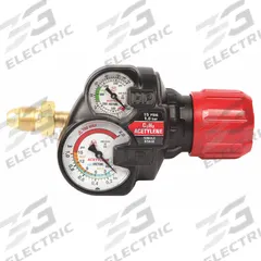VICTOR Gas Regulator: Single Stage, CGA 510 Inlet, 9/16"-18 M LH Outlet, 15 psig, Acetylene (MPN 0781-3602). Key specifications — Brand: VICTOR; Manufacturer Part Number: 0781-3602; Diaphragm Material: Stainless Steel; Outlet Connection: 9/16"-18 M LH; Inlet Connection: CGA 510.