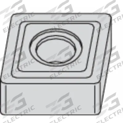 WIDIA Diamond Turning Insert: CNMG5437N - Diamond Indexable Turning Inserts