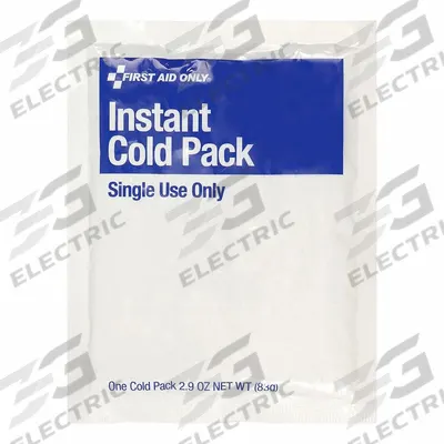 FIRST AID ONLY Cold Pack: 5 1/2 in Temp Pack Lg, 4 1/2 in Temp Pack Wd - Disposable Cold Packs