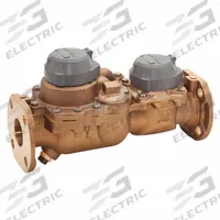 BADGER Turbine Flowmeter: Flow Meter, Water, Bronze, 2 in Flange, 2 in Connection Size, Flange, EPDM (MPN 109-3563). Key specifications — Display Type: Digital; Brand: BADGER; O-Ring Material: Ethylene Propylene; Accuracy: +/-1.5%; Seal Material: EPDM; Unit Of Measure: Gallons.