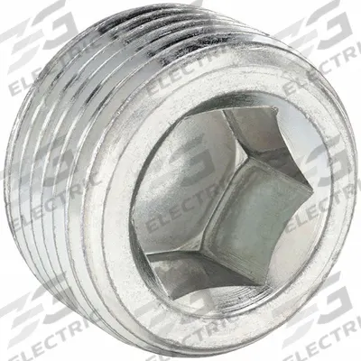 PARKER Plug: Plug, Steel, 1 in, NPT Threaded - Hydraulic Threaded Extreme-Pressure Pipe Fittings