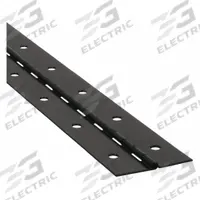 APPROVED VENDOR Piano Hinge: Steel, 48 in Leaf Ht, 3/4 in Leaf Wd (MPN 1CBD3). Key specifications — Material: Steel.